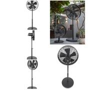 Ventilateur sur pied diamètre 44.5cm 50W 64 dB 3 vitesses
