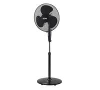 Ventilateur sur Pied EDM Noir 45 W Noir G
