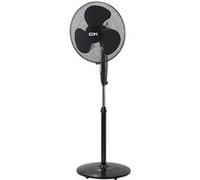 Ventilateur sur Pied EDM Noir 45 W Noir G