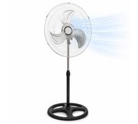 Ventilateur sur pied - Générique - 45 cm - 90 W - 3 vitesses - Oscillation