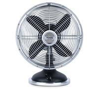 Ventilateur sur pied - H.Koenig - JOE50 - Design rétro - Diamètre 25cm - Silencieux 47db