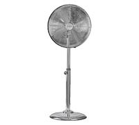 Ventilateur sur pied Nedis 50W chromé