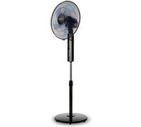 Ventilateur sur pied SF 0244 - Moteur puissant de 55 W - 3 vitesses de ventilation - Minuterie programmable jusqu'à 7,5 h - Télécommande - Silencieux