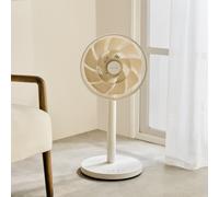 Ventilateur Sur Pied Oscillant 3D AIR STAND 3D - Ultra-silencieux 3D 30 W Blanc Cassé