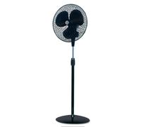 Ventilateur sur pied oscillant avec 3 vitesses Vortice Gordon C 40 Noir