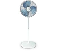 Rowenta Essential + Ventilateur pied, Silencieux, Haute performance, 3 vitesses, Compact, Oscillation et orientation réglables, Hauteur réglable VU4410F0