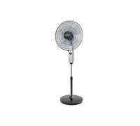 Ventilateur sur pied Orbegozo SF 1046 - Minuterie jusqu'à 1 heure - Hauteur réglable jusqu'à 150 cm - Puissance 80 W - 5 pales et 3 vitesses - Fonction oscillante et tête inclinable