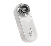 Ventilateur sur Pied Silencieux Portable Rechargeable USB Brumisateur Oscillant Table Poche Cou Colonne Tour sans Pale Rafraîchisseur Air Camping Voyage Bureau - Ventilo Puissant Froid，Blanc：10x4M
