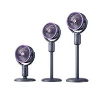 Ventilateur sur Pied Ventilateur USB Puissant 3 Vitesses Circulateur d’Air Haute Performance Ventilateurs de Sol Stable et Silencieux Pour Maison Chambre Salon Bureau Dortoir Appartement