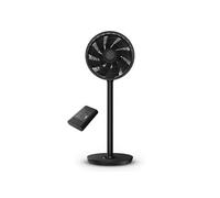 Duux Whisper Flex 2 Ventilateur + batterie - Ultra silencieux 13 dB - Mode nuit et minuterie - Hauteur réglable (54-92 cm) - Utilisation sans fil - Économe en énergie à partir de 2 W - Télécommande