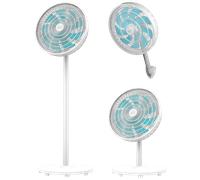 Cecotec Ventilateur sur Pied EnergySilence 550 3in1, Hauteur Réglable Jusqu'à 135 cm, Diamètre 30 cm, 60 W, 9 Pales et Oscillation Automatique à 80º, 3 Vitesses, Utilisation Facile