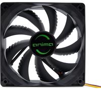 TACENS ANIMA AF8, Ventilateur pour PC 80mm, 7 Lames, Silencieux, Noir