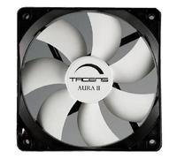 Tacens Ventilateur d'ordinateur Aura II 8 cm (+60 000 h, système anti-poussière) Noir