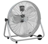 Ventilateur tambour avec roue Argenté 73 x 42 x 70 cm Aluminium vidaXL