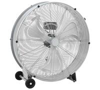 Ventilateur tambour avec roue Argenté 79 x 37 x 82 cm Aluminium vidaXL