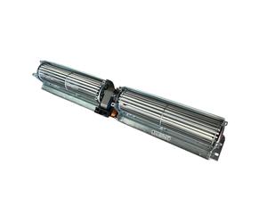 Ventilateur tangentiel double longueur 575 mm, embouts 2 x 244 x 40 mm, pour poêle à granulés