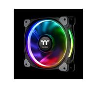 Ventilateur Thermaltake 140mm Gris CL-F056-PL14SW-A : 140x25x140mm, 500-1400 RPM, 63.19 CFM, Roulement Hydraulique, 27.2 dB, 12/5V, 40000h MTTF