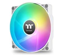 Ventilateur Thermaltake CT200 200mm 900RPM RGB Blanc à Roulement Hydraulique, Flux d'Air Puissant et Éclairage Personnalisable