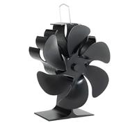 Ventilateur thermique - Ventilateur de poêle alimenté par la chaleur, ventilateurs de poêle à bois thermoélectriques pour poêles à bois, granulés, économie d'énergie et de chaleur
