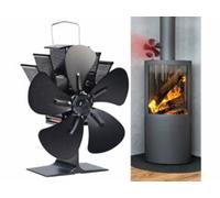 Ventilateur thermoélectrique pour poêle avec 5 pales