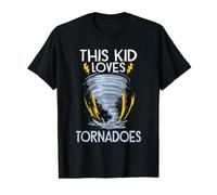 Ventilateur Tornado Storm Chasing Storm de Meteorology pour Enfants T-Shirt Graphique avec Valeur