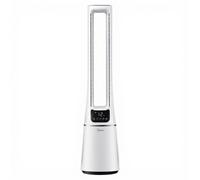 Midea MFP-120 (WH) Ventilateur tour 2 en 1 silencieux 38 dB CADR 120 pour écran LED 47,6 ㎡ Télécommande Oscillation Minuterie 12 H Blanc