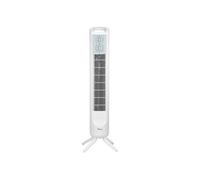 Ardes Ventilateur colonne AR5T802 – 81 cm, oscillation automatique, 3 vitesses, timer 120 min, blanc