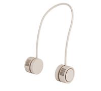 Ventilateur tour de cou pliable avec aromathérapie, USB rechargeable, compact, idéal pour l’été, bureau et voyages.