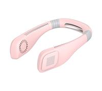 Ventilateur tour de cou portable mains libres personnel 360° 3 vitesses portable alimenté par USB pour le sport, les voyages, le camping, le bureau, la maison