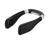 Ventilateur tour de cou, ventilateur de cou à 360 degrés | Ventilateur tour de cou personnel rechargeable par USB 3 vitesses de vent pour la maison, les sports de plein air