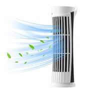 Ventilateur tour de table, petit ventilateur tour - Ventilateur de refroidissement réglable,Ventilateur tour de 10 pouces pour chambre à coucher, salon, ventilateur de sol silencieux avec 2 vitesses,