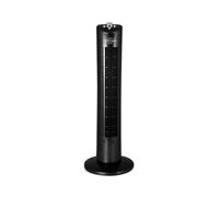 Ventilateur tour Orbegozo TW 0800 noir, 60 W, 3 vitesses, plateau pour essences aromatiques