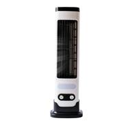 Ventilateur tour, outil de ventilation au sol à 5 vitesses | Rechargeable par USB | Ventilateur oscillant à faible bruit | Pour camping, plage, maison, bureau, dortoir