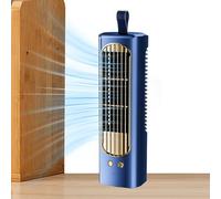 Ventilateur tour pour chambre à coucher, portable, oscillant silencieux, petit ventilateur de bureau, circulateur d'air, pour salon, cuisine, bureau, appartement, table de sol, camping, voyage, voyage