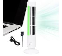 Ventilateur Tour Pour Chambre Coucher, Électrique Sans Lame Debout De Sol Silencieux Avec Port USB Espace Travail, Dortoir, Voyage Et