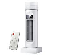 Ventilateur tour - Refroidisseur d'air oscillant sans pales 12x34,5 cm avec