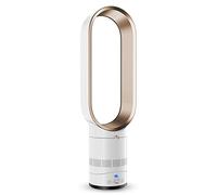 Ventilateur Tour sans Pales avec Télécommande, Rafraîchisseur Dair Oscillant sur Pied, Vitesses Réglables, Minuterie, Fonctionnement Silencieux, Conception Gold UK Plug