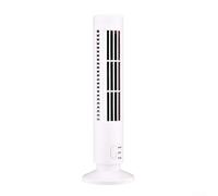 Ventilateur tour sans pales - USB vertical à 2 vitesses - Refroidisseur d'air portable et silencieux pour chambre à coucher, bureau, design compact de 33 cm de sécurité pour enfants et animaux