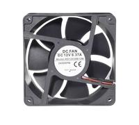 Ventilateur TRU Components rd12038b12h 193 m³/h noir