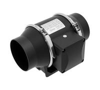 Ventilateur tubulaire 35 W, 220 m³/h, 2600 tr/min, moteur 150 Pa, extracteur de fumée 220 V, pour cave, garage, cuisine, salle de bain, tentes de croissance, hydroponique, ventilation