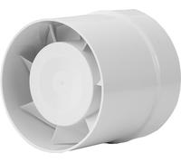 Ventilateur tubulaire avec sillage Ø125mm blanc