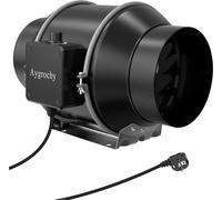 Ventilateur tubulaire Aygrochy 150 mm 595 m³/h pour salle de bain et hydroponie