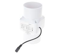 Ventilateur tubulaire en ligne haute performance 75 mm 12 V 10 W Ventilateur de purge ABS silencieux pour les petits espaces qui nécessitent des courants d'air puissants et une circulation d'air