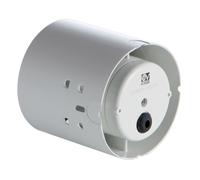 Extracteur hélicoïde conduit timer - Ø150 - 320m3/h - Blanc - 13x17x17cm