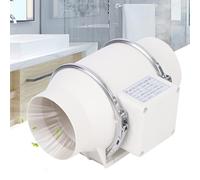 Ventilateur tubulaire réglable 100 mm 220 m³/h - Moteur EC - Ventilateur d'extraction pour baignoire, refroidissement, pressurisation, tentes d'élevage, hydroponie, ménage, ventilation et extracteur -
