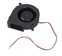 Ventilateur turbine à double roulement à billes 12 V 2,4 A 2 broches Xh2,54 mm pour processeur, serveur, imprimante, ventilateur sans balais