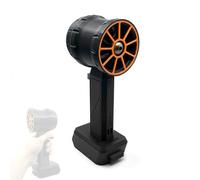 Ventilateur turbo à main 64 mm - Moteur sans balais - 2200 g - Ventilateur jet de lavage de voiture - Ventilateur à haute performance - Outil de nettoyage de clavier - Compatible avec Dewalt, Makita