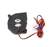 Ventilateur Turbo cc 12V accessoires d'air écologiques Ventilation Durable ventilateur de refroidissement noir refroidisseur Ultra-silencieux petite imprimante 3d partie