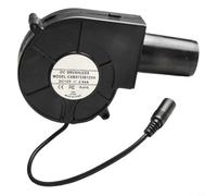 Ventilateur turbo DC 12 V 97 mm pour barbecue cheminée