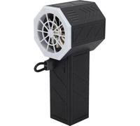 Ventilateur turbo portable 50mm Moteur sans balais 12000RPM Vitesse progressive Rechargeable Jet Dry Blower pour le dépoussiérage 800g Poussée Noir Blanc